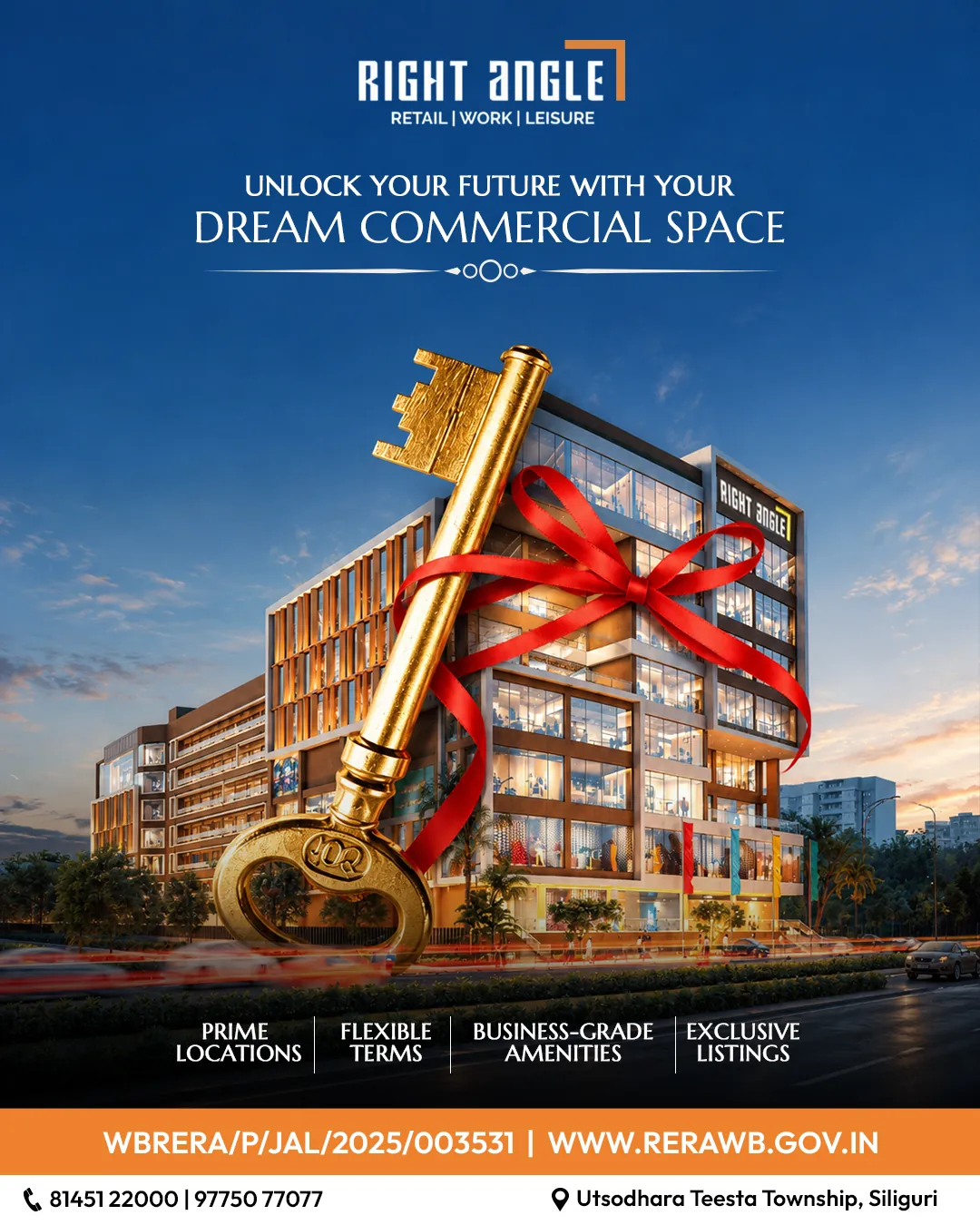 Right Angle, unlock your dream commercial space